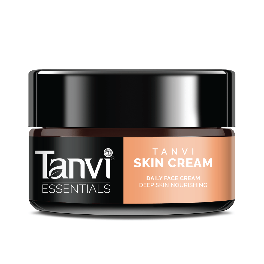 Tanvi Skin Cream Herbal Face Cream for Pimples & Tanned Skin 50gm Tanvi Herbals®